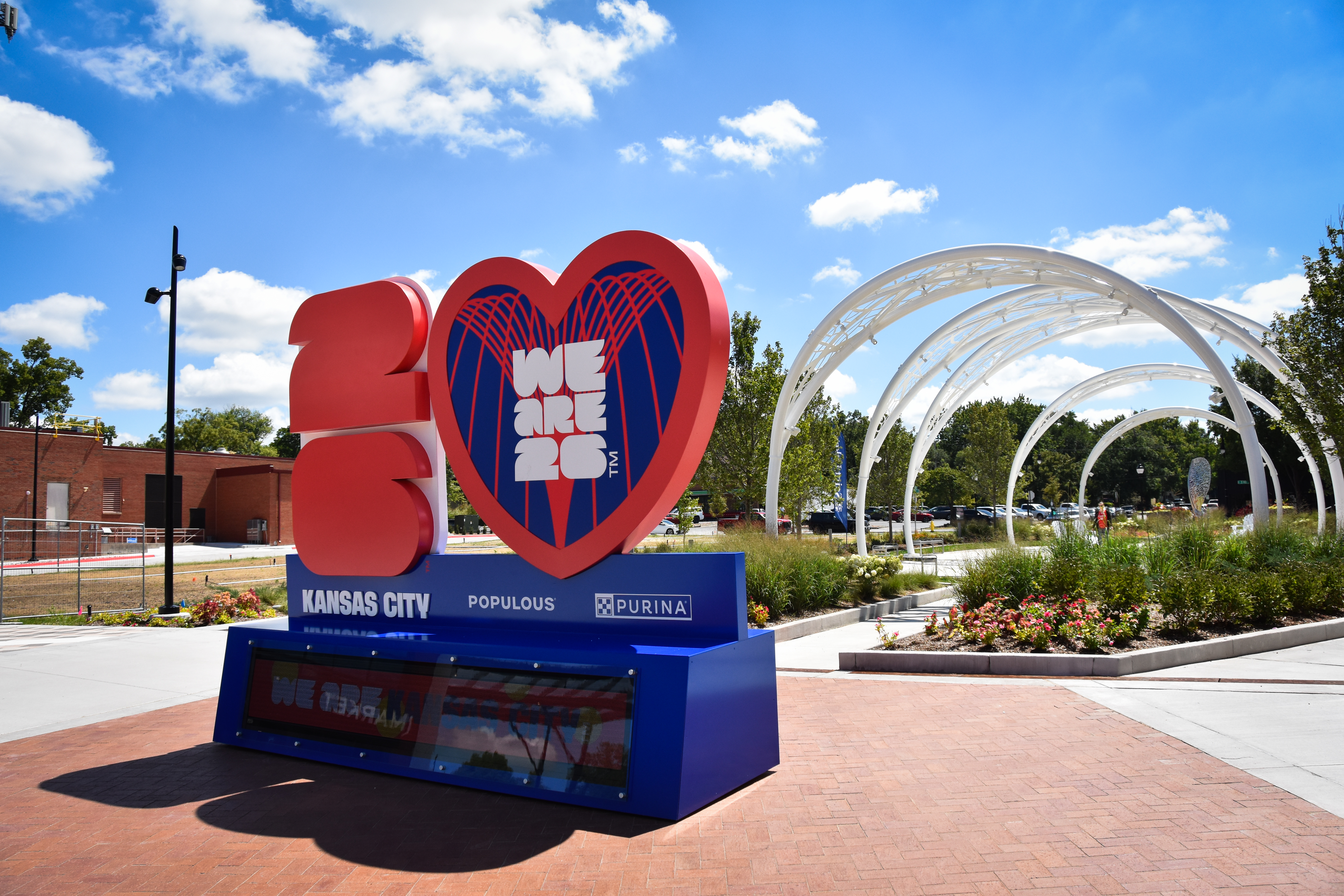 World Soccer Celebration Countdown Clock with We Are 26
